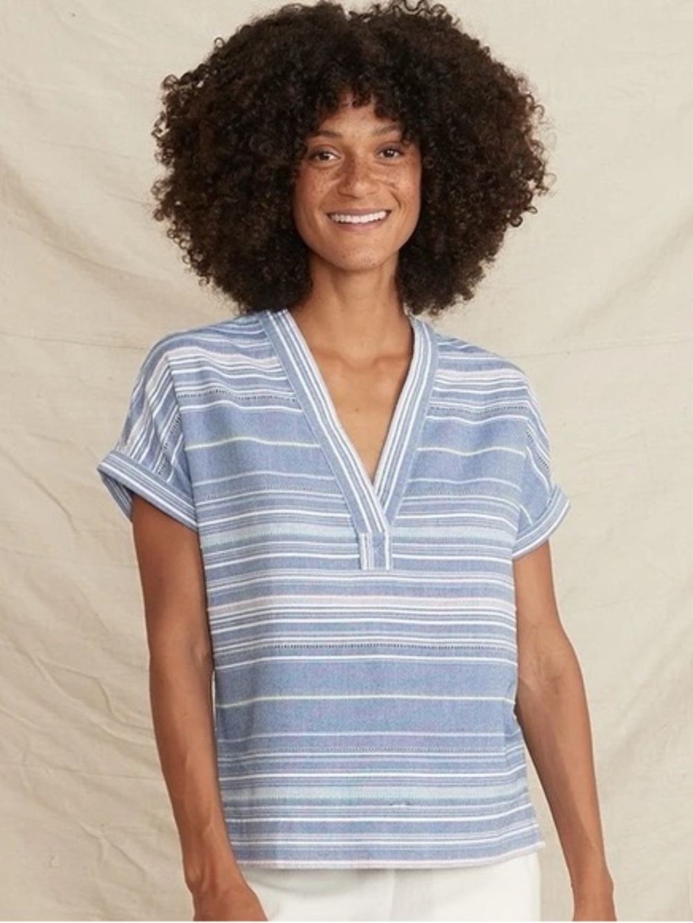 MARINE LAYER Bali Striped Top